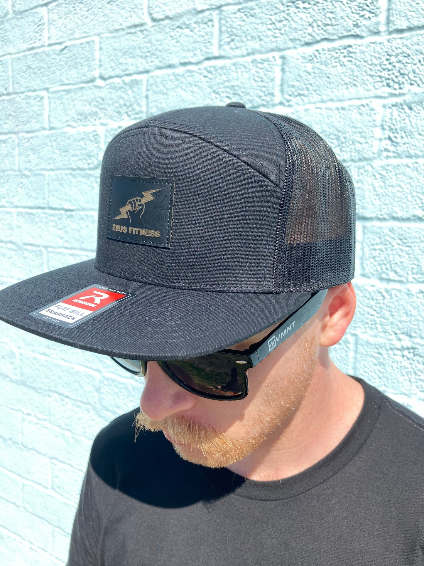 Zeus Lightning 7-Panel Trucker Cap